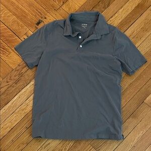 J. Crew Men's Gray Polo Shirt Size M